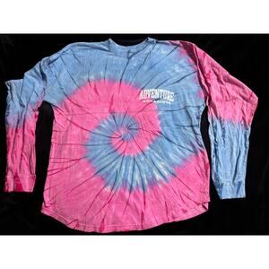 Adventure Aquarium Camden, New Jersey Oversize Tie Dye Shirt Small S